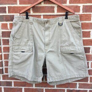 Wrangler Cargo Shorts Mens Size 44 Khaki